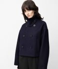 NAVE 【Nave】ダブルメルトン ショートPコート