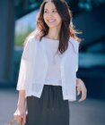J.PRESS LADIES S 【WEB限定カラーあり・洗える】SHEER LIGHT KNIT Vネック カーディガン