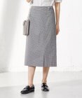 J.PRESS LADIES 【洗える】杢チェック スカート