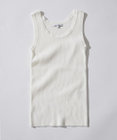 23区 S 【洗える】ニットリブ タンクトップ