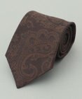 GOTAIRIKU 【日本製】西陣ネクタイ_ベージュ・ブラウン系