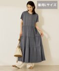 AMERICAN HOLIC 【選べる丈】加工ティアードワンピース