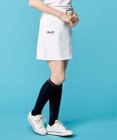 23区GOLF 【WOMEN】【防透/ストレッチ/撥水】スケトラドビーストレッチ モチーフ スカート