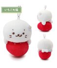 Mother garden しろたん 和菓子キーホルダー 《いちご大福》 単品