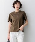 23区 S 【Oggi掲載】バック刺繍 メッセージロゴ Tシャツ