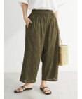 Green Parks インド綿　ジャガードイージーパンツ