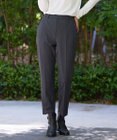 J.PRESS LADIES L 【WEB限定カラーあり・洗える】T/Rアルガンシルク テーパード パンツ