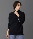 J.PRESS LADIES 【洗える】AUSSIE AIR ハイネック ミドルゲージ ニット