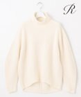 23区 S 【R(アール)】マイクロンメリノウール スタンドネック ニット