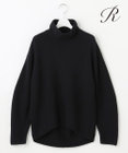 23区 【R(アール)】マイクロンメリノウール スタンドネック ニット