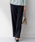 23区 S 【洗える/セットアップ対応】アイアスマットストレッチ セミワイド パンツ