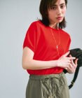 23区 S 【新色追加/洗える】レーヨンポリエステルストレッチ プルオーバー ニット