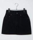 WEGO 台形デニムミニスカート