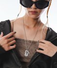 WEGO Mモチーフドッグタグネックレス