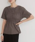 WEGO 【ANGIE VINTAGE】ビスチェ風シャーリングT