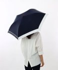 AURORA 【WEB限定】 晴雨兼用トップフラット折傘（バイカラー）