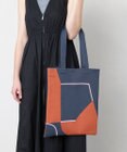 TRICOTE パズルラインニットトート【 軽くて丈夫・A4サイズ対応】