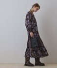 GRACE CONTINENTAL ボタニカルティアードワンピース