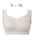 BRADELIS New York 【Yukine inc. / ブラデリス】ゆきねえとろりソフトシルク混ライトブラ25 着心地重視 軽くて快適 接触冷感機能付き 補正下着