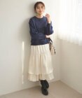 Feroux 【セットアイテム】裏毛プルオーバー×ランダムプリーツ スカート