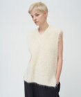 ATON ALPACA FUR | Vネックベスト