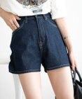 WEGO デニム台形ショートパンツ