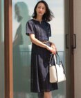 J.PRESS LADIES L シャドーチェック ワンピース