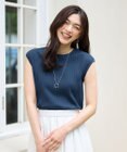ANY 汗ジミ防止テレコノースリーブプルオーバー
