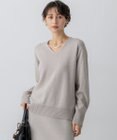 23区 S 【見上愛さんコラボカラー/VERY・GISELe掲載】カシミヤブレンド Vネック ニット