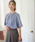 ANY SIS L 【洗える】トロミサテンボウ ブラウス