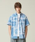 J.PRESS MEN ペイズリーバンダナプリント シャツ