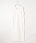 #Newans 【ANSWER for モダンベーシック】ダブルVネックロングワンピース