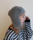 WEGO シャギーイヤーフラップニットキャップ