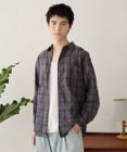WEGO クリンクルチェックシャツ（LS）