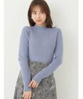 earth music&ecology やわらかタッチハイネックリブプルオーバー