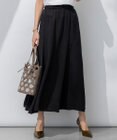 23区 L 【接触冷感/洗える】フィブリルツイル ギャザー スカート