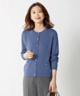 J.PRESS LADIES 【洗える】KNIT BASIC ミディ丈 カーディガン