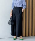 組曲 T/Rツイルストレッチ ワイドパンツ
