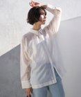 UNFILO シアーオーバーシャツ