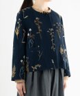 muuc ボタニカル刺繍のジャケット