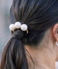 Tiaclasse  3粒パールヘアゴム
