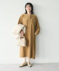 CRAFT STANDARD BOUTIQUE コーデュロイシャツワンピース