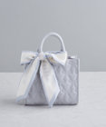 Maison de FLEUR EC限定スカーフ付リボンキルティングバッグ