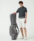 23区GOLF 【UNISEX】ロゴ総柄 キャディバッグ