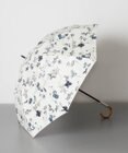 AURORA JILL STUART ジル スチュアート 晴雨兼用一段スライド傘 (ボタニカル柄)