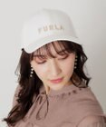 MOONBAT FURLA(フルラ) 立体刺繍ロゴキャップ