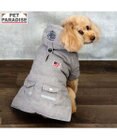 PET PARADISE J.PRESS 中綿コート 《杢グレー》 小型犬
