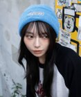 WEGO 【ユニセックス着用ITEM】ロゴショートビーニー