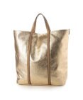 UNBILLION カシュカシュ cachecache / メタリックキャンバス1枚仕立て2wayトートバッグ