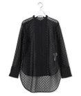 ICB 【WEB＆一部店舗限定】SustainableLace バンドカラー ブラウス